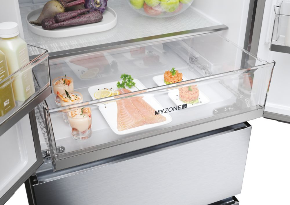 HAIER HFR5719EWMG - Haier Side-by-Side Kühlschrank