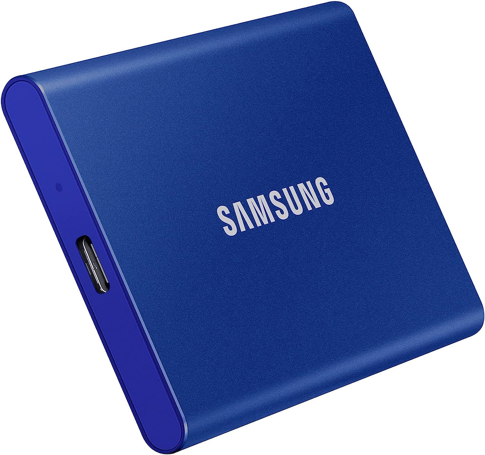 SAMSUNG MUPC2T0HWW - SSD Portatile Esterno 2TB Blu