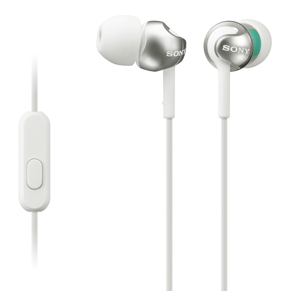 SONY MDREX110APW - Sony In-Ear Kopfhörer mit Mikrofon Weiß