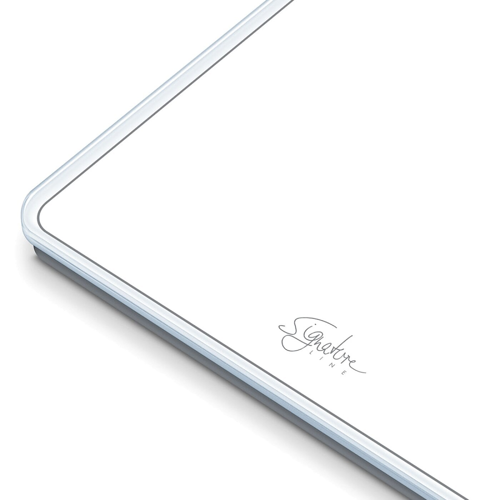 BEURER GS400 - Bilancia in vetro Beurer GS 400 Signature Line Bianca