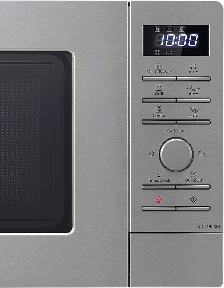 PANASONIC NNJ19KSMEPG - Microonde con grill 19 litri argento