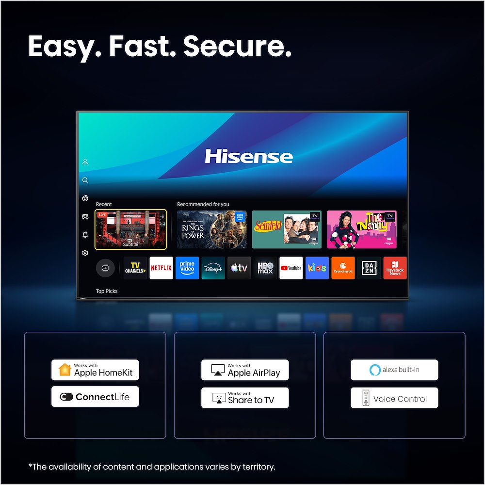HISENSE 75UR8S - TV RGB MiniLED 75" 4K HD