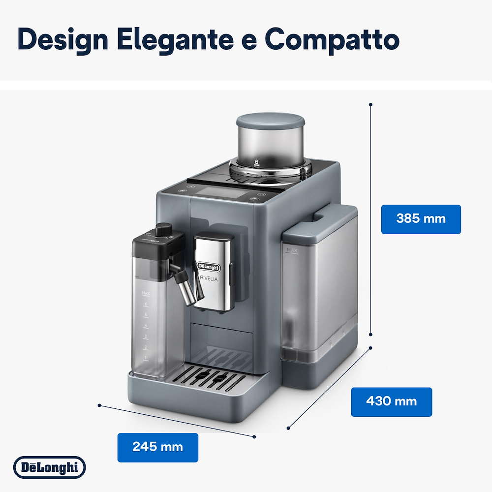 DE LONGHI EXAM44055G - De Longhi Rivelia Kaffeemaschine