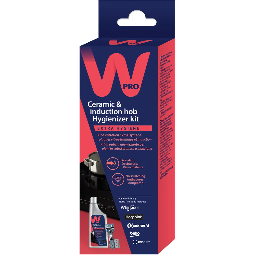 WPRO C00372998 - Reinigungsset für Glaskeramik-Kochfelder