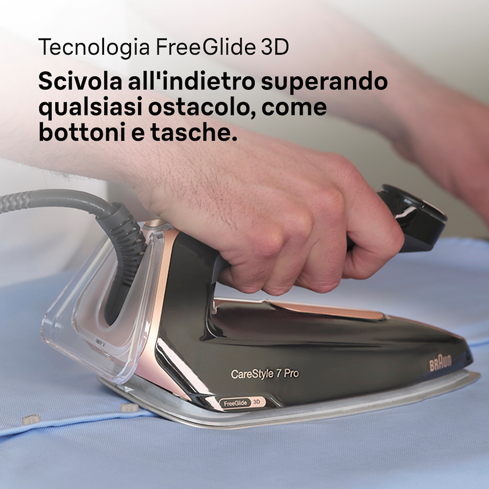 BRAUN IS7286BK - Braun CareStyle 7 Pro Dampfbügelstation IS7286BK