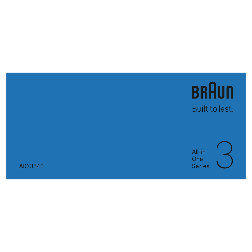 BRAUN AIO3540 - Braun All-In-One Trimmer Series 3 mit 8in1 BRAUN AIO3540 - Braun All-In-One Trimmer Series 3 mit 8in1
