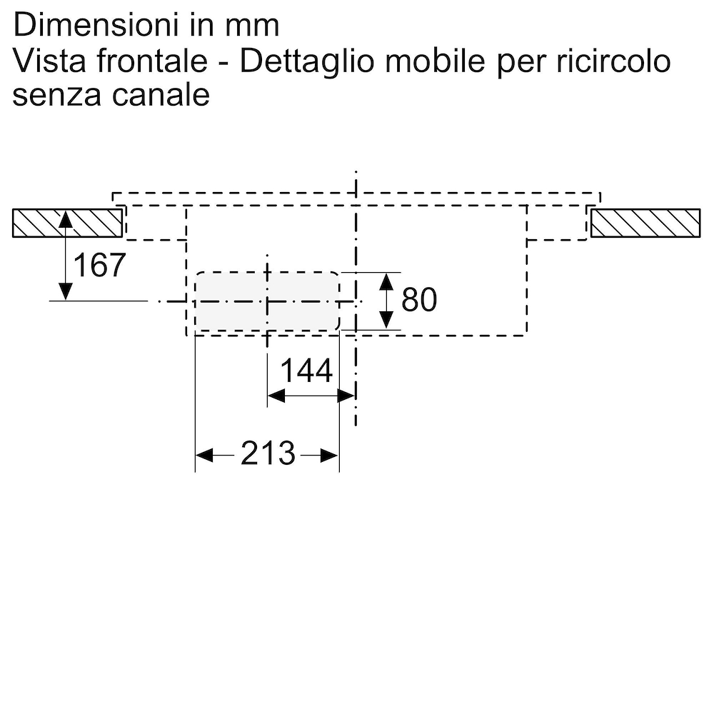 BOSCH PVS831B16E - Piano a induzione Bosch 80 cm