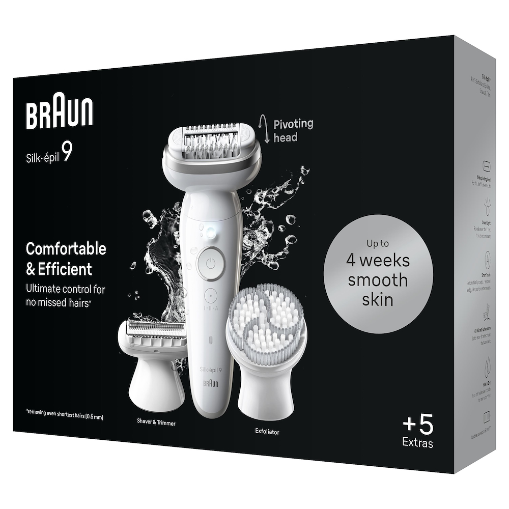 BRAUN SES9061 - Epilatore Elettrico Donna Silk-épil 9
