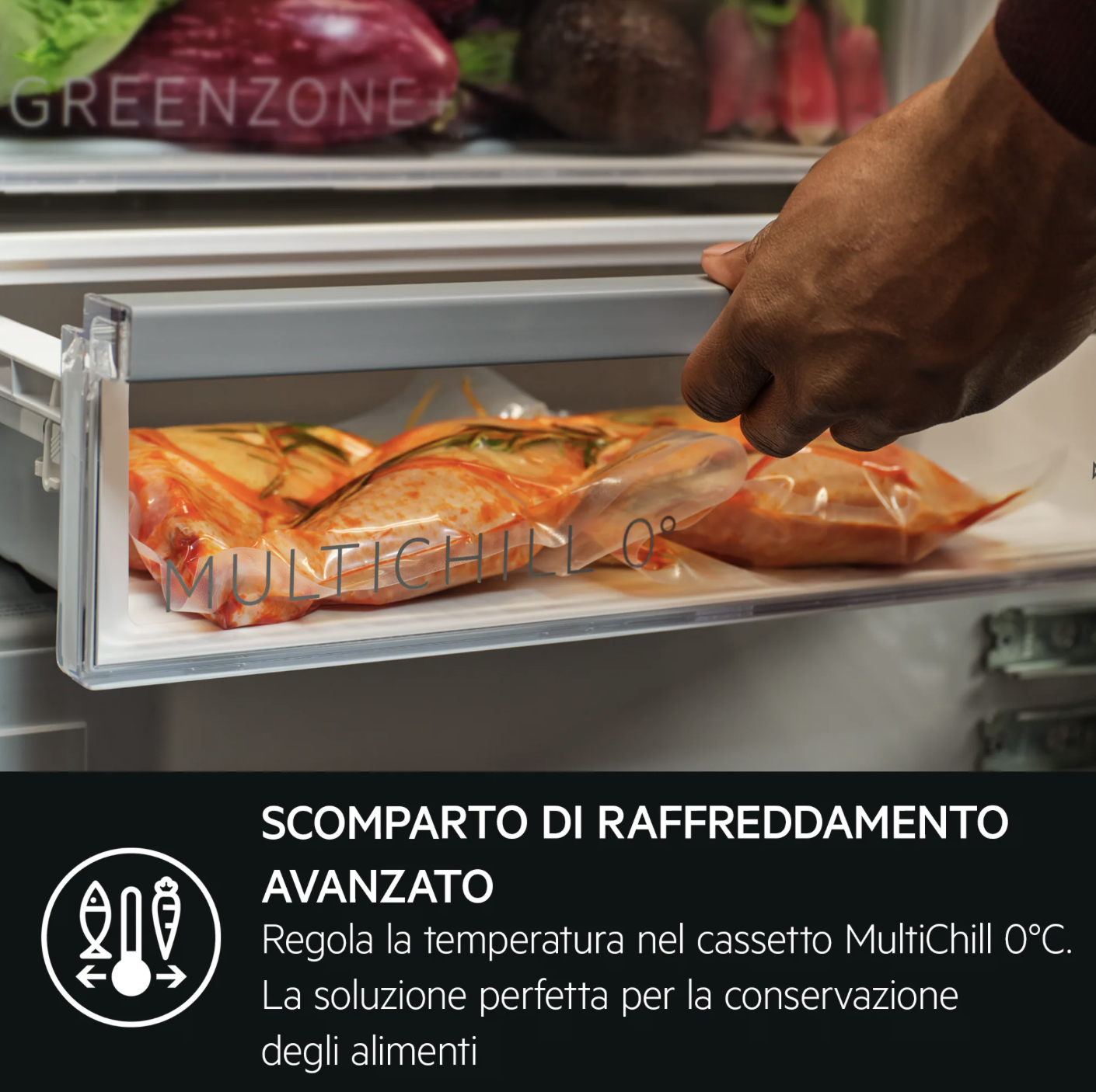 AEG TC9MS181AC - Combinato frigo-congelatore incasso MultiChill