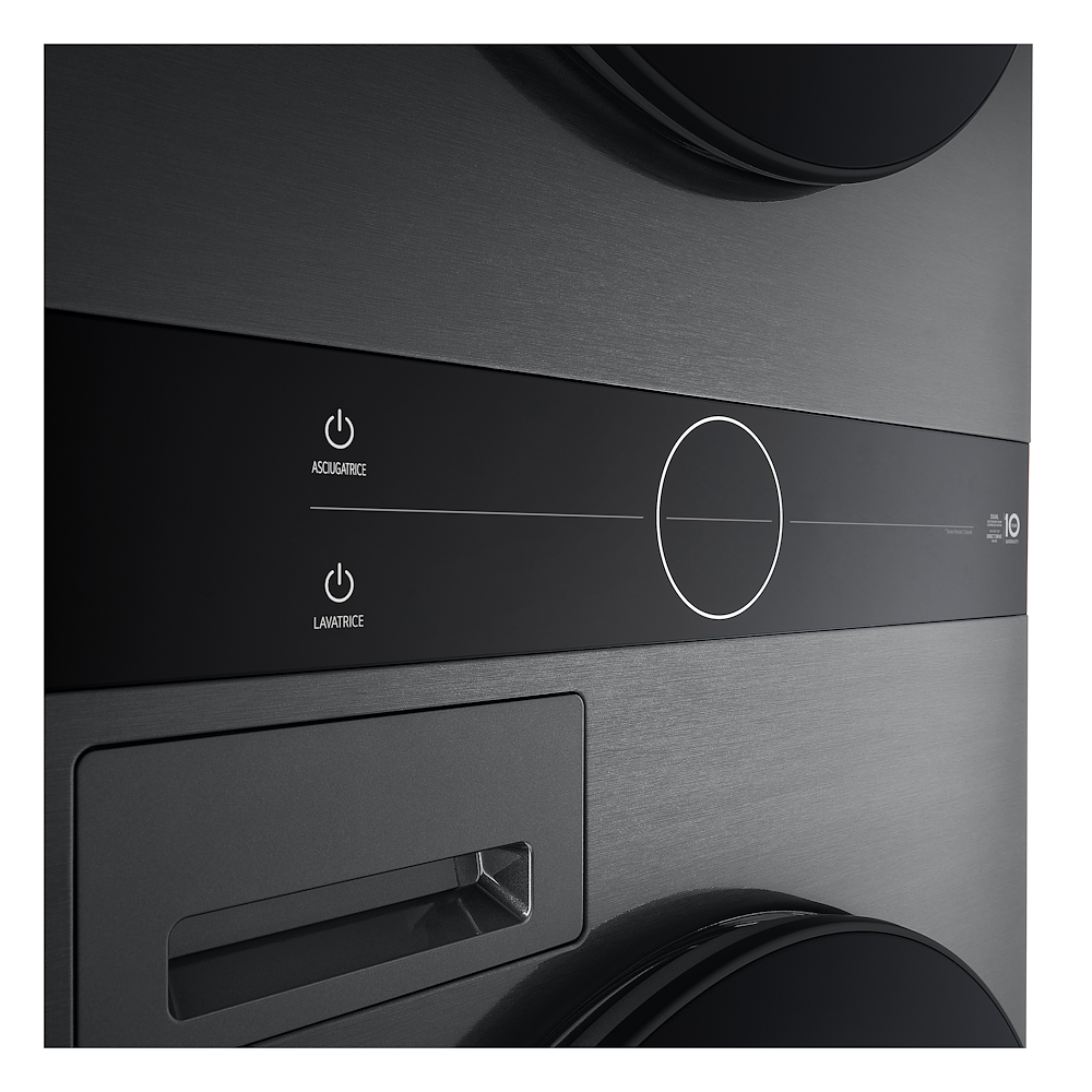 LG WT1210BBF - Waschturm 12/10kg Wi-Fi Schwarz