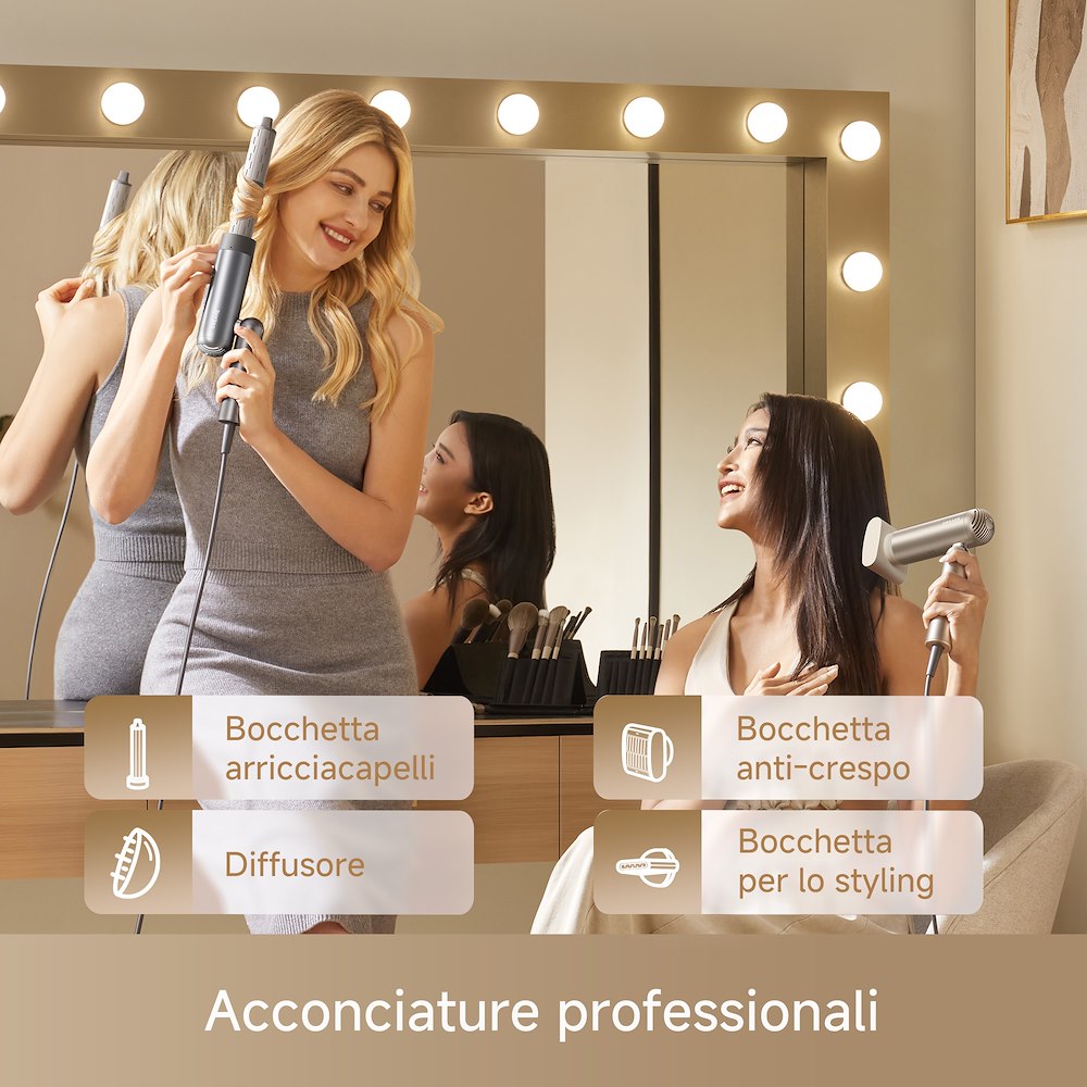 DREAME DREHD51PROGL - PHON 1300W POCKET PRO GOLD