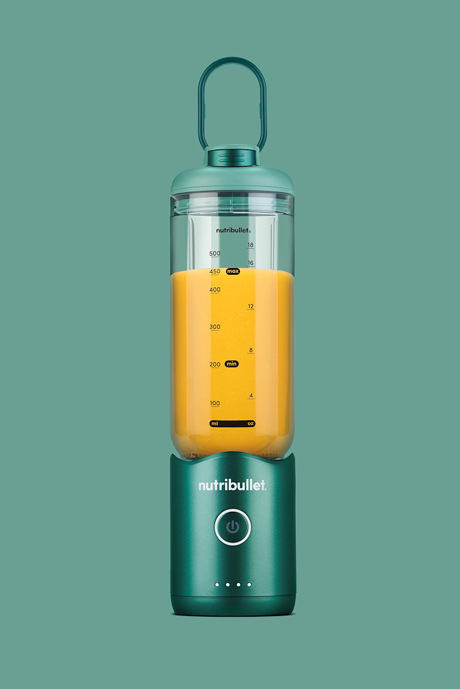 NUTRIBULLET NBP013GR - Frullatore Portatile Verde Flex