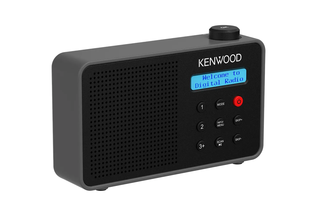 KENWOOD CRM25DABB - Radio DAB+ portatile con Bluetooth