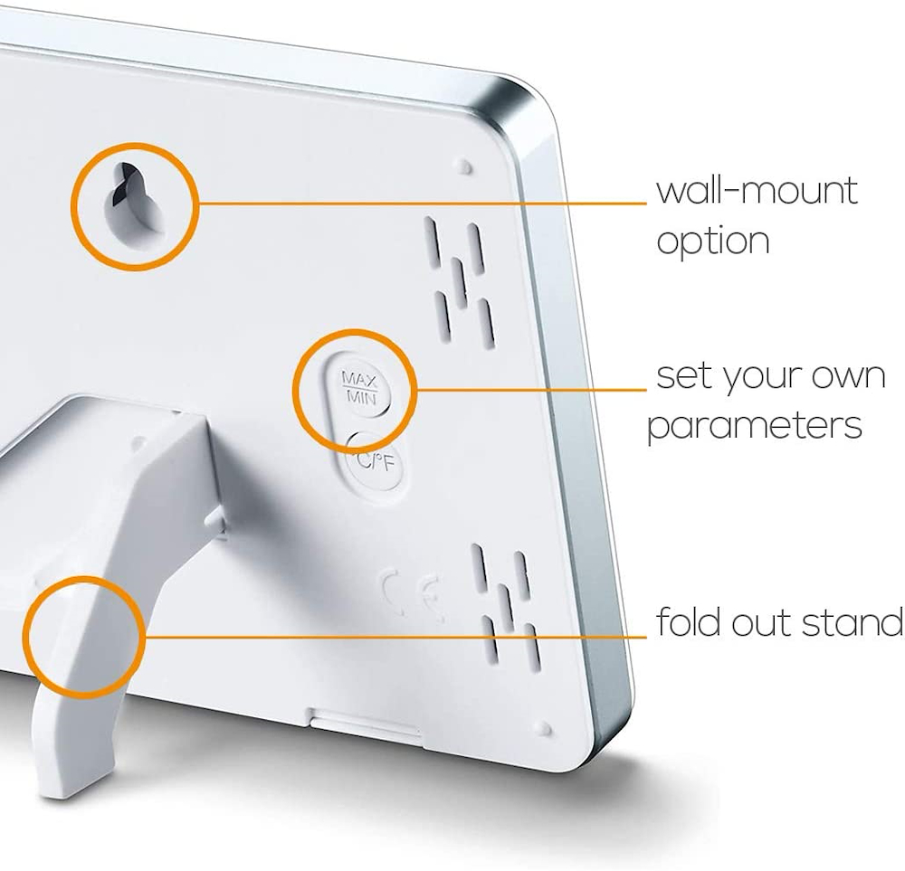 BEURER HM16 - Termoigrometro con Display per Clima