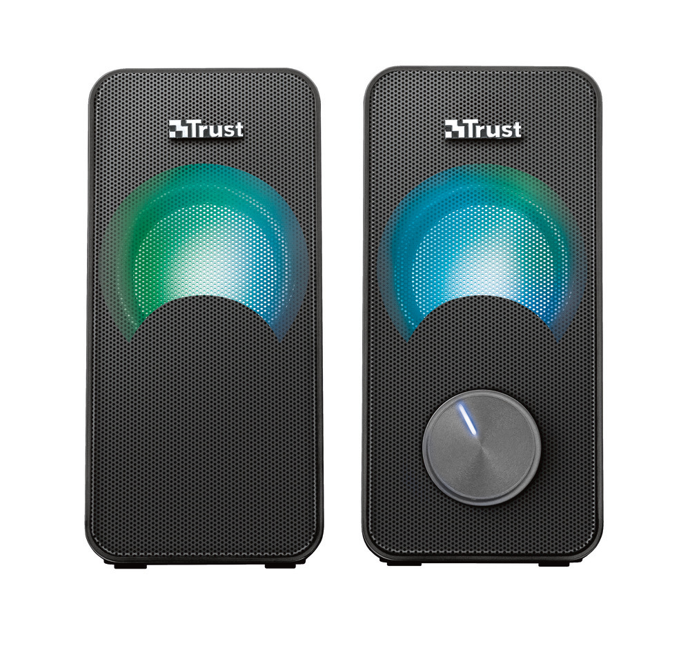 TRUST 23120 - 23120 0484570 CASSE PC 2.0 12W USB RGB LED ARYS