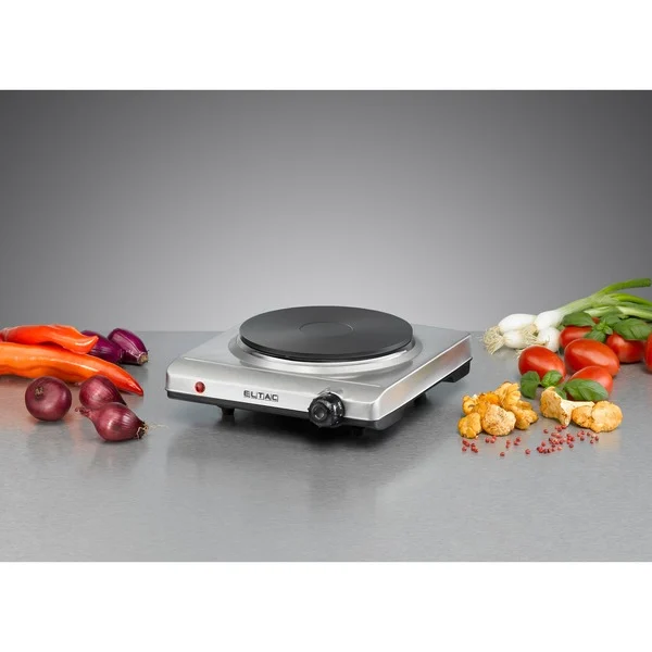 ELTAC EK19 - EK 19 Einzelkochplatte Edelstahl
