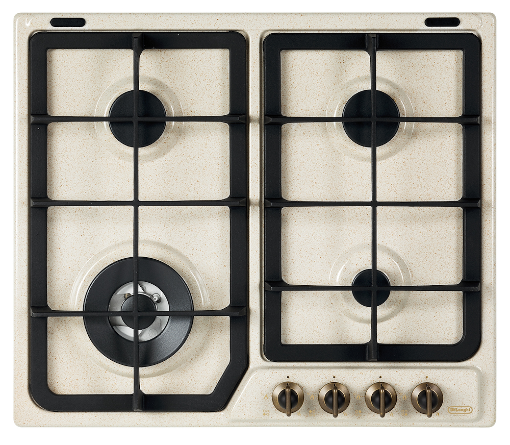 DE LONGHI AVF46PRO - Piano cottura 4 fuochi antracite