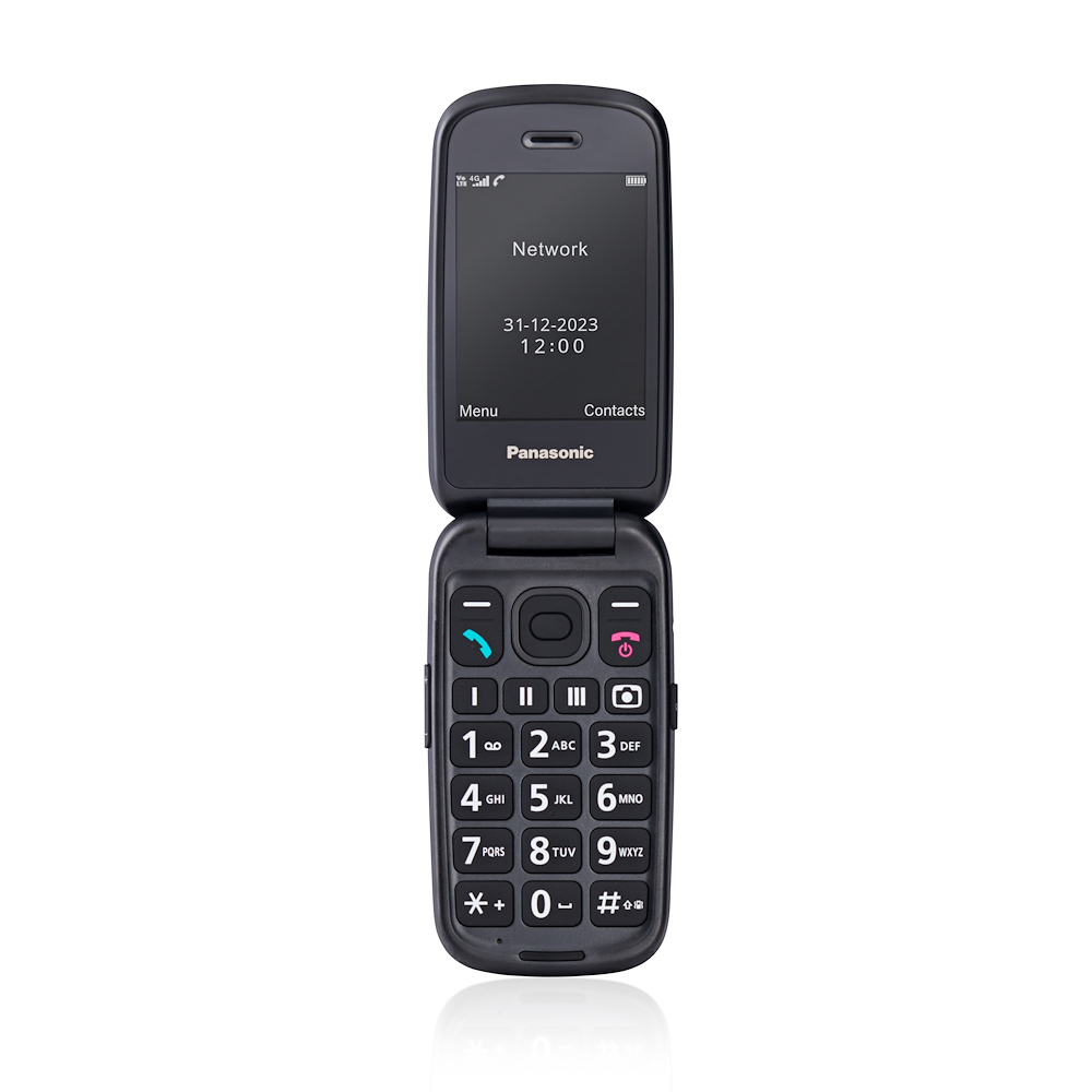 PANASONIC KXTU550EXC - Einfaches Handy 4G SOS Blau