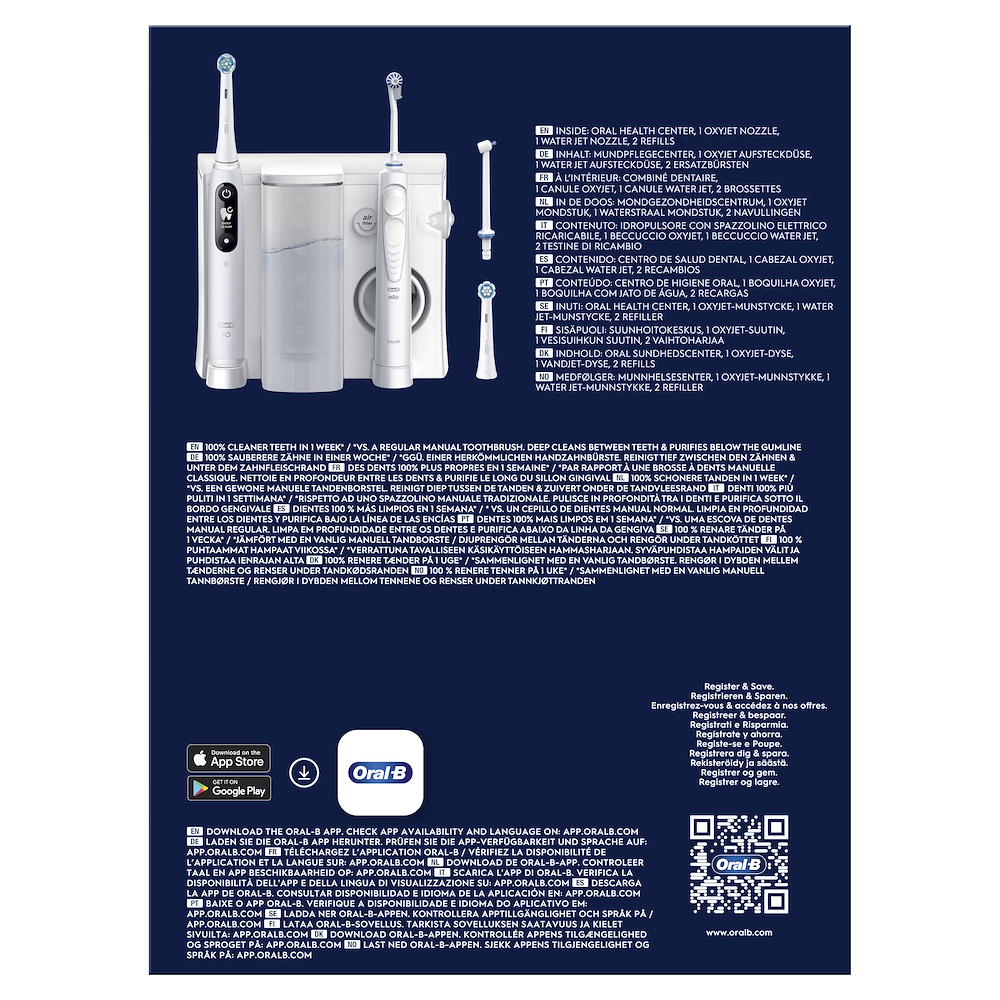 ORAL-B ORALCENTERIO6 - Oral-B Power Oral Center + iO6 Zahnpflegeset