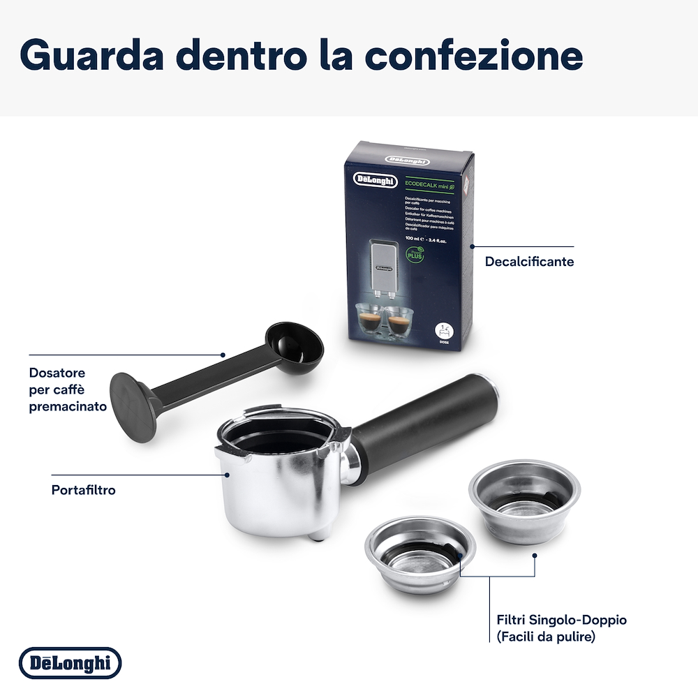 DE LONGHI EC685R - Espressomaschine  DEDICA EC685
