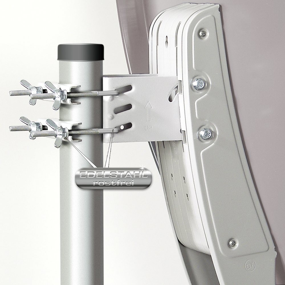 FUBA DAS850GR - Antennina satellitare OS85 alluminio antracite