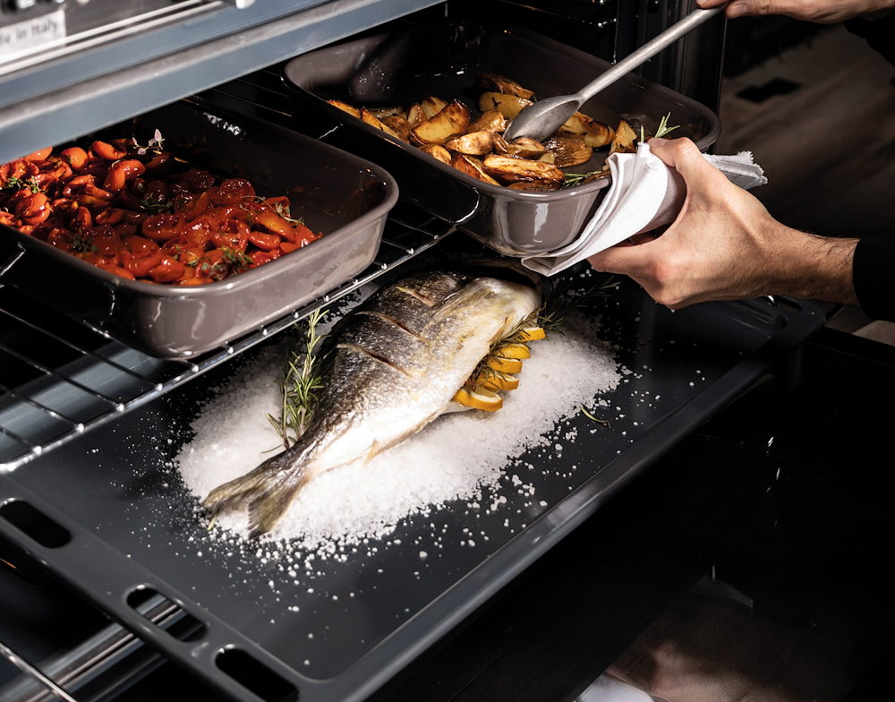 GLEM GAS AR965MI6 - Cucina Alpha 90cm mit Elektroherd