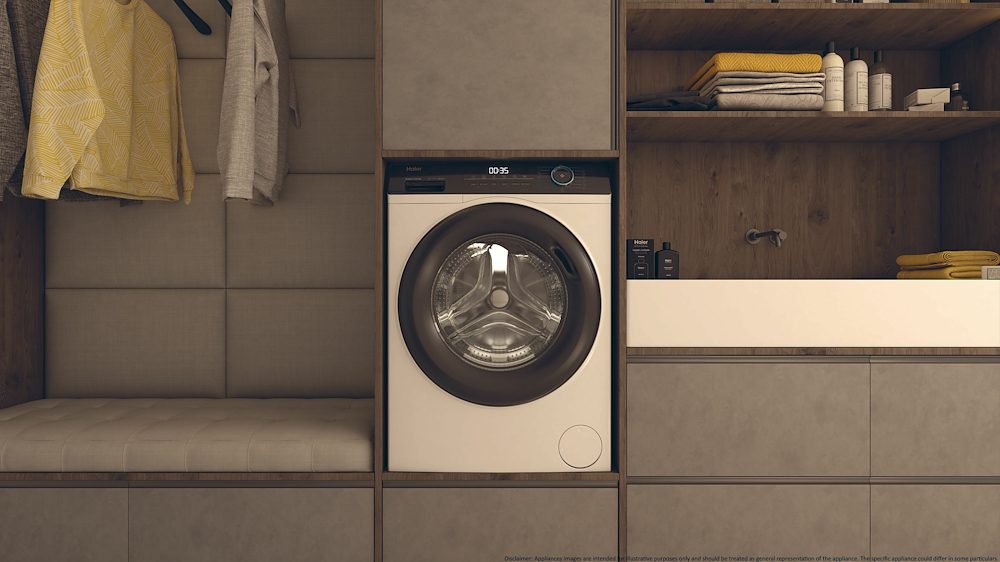 HAIER HW70B12929S - Lavatrice I-Pro 7 kg frontale bianca