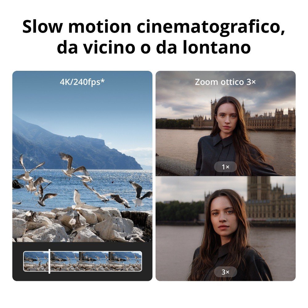 DJI OSMOPOCKET4PVLOGCOMBO - Kompakte 4K Stabilisationskamera