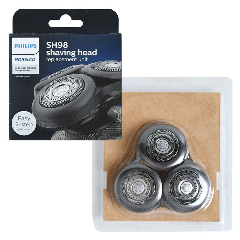 PHILIPS TC143 - Testine di ricambio Philips SH98/70 per rasoi S9000 Prestige