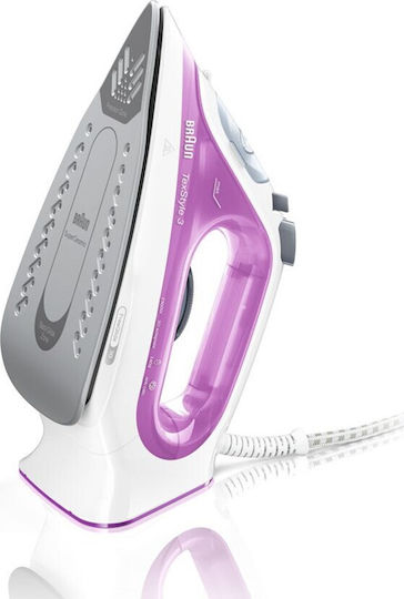 BRAUN SI3031PU - Braun TexStyle 3 Ferro da Stiro a Vapore SI3031PU