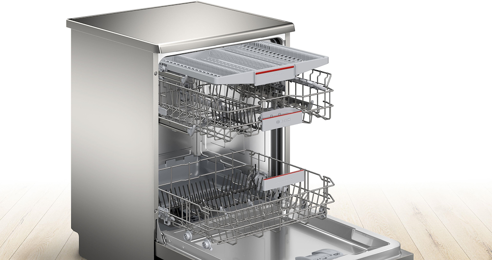 BOSCH SMS4EVI08E - Lavastoviglie 60 cm Acciaio Classe B