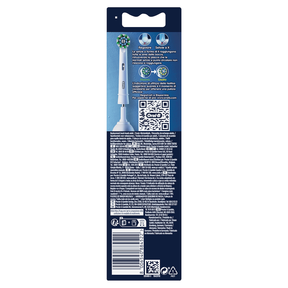 ORAL-B 80730883 - Oral-B Pro Cross Action Ersatzbürsten 3 St