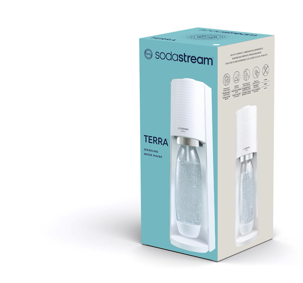 SODASTREAM 2270209 - SodaStream Terra Gasatore d'Acqua Bianco