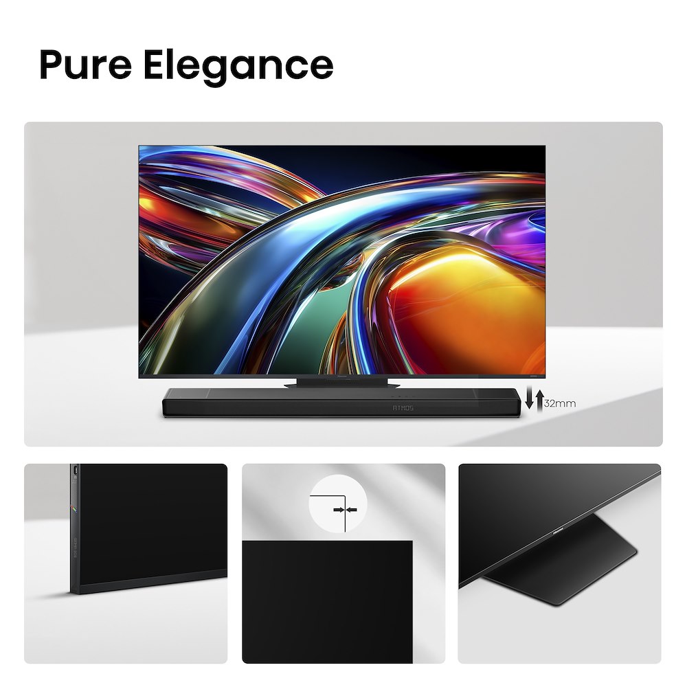 HISENSE 65UR9S - TV RGB MiniLED 170Hz 65" 4K