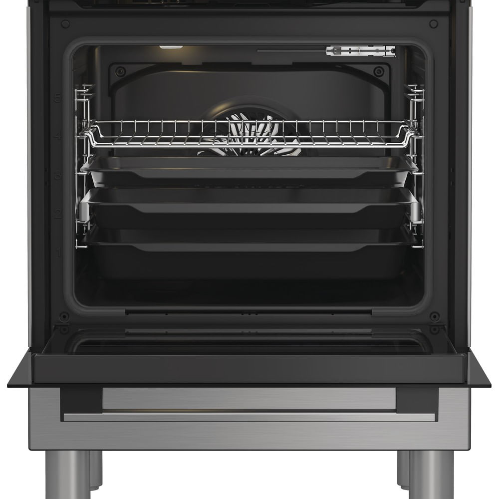 HOTPOINT-ARISTON H6I8LMSAX - Cucina Induzione Inox