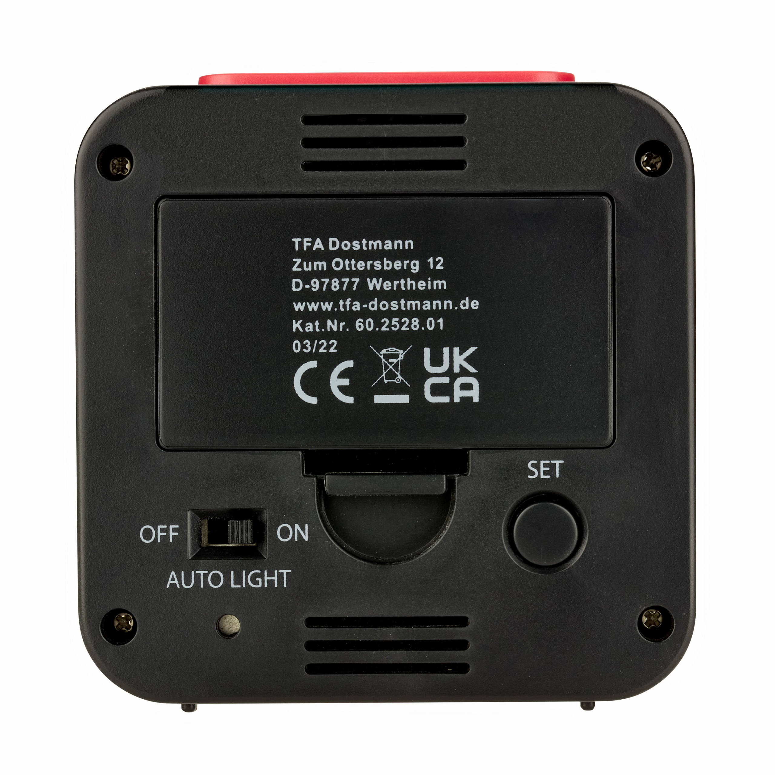 TFA 60252801 BINGO - Digitaler Funk-Wecker BINGO mit Temperaturanzeige