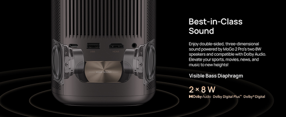 XGIMI XK04T - MoGo 2 Pro Tragbarer Full-HD-Projektor