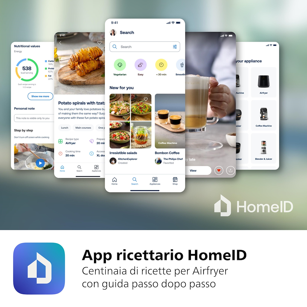 PHILIPS NA150 - Friggitrice ad aria Philips Dual Basket NA150 7,1L