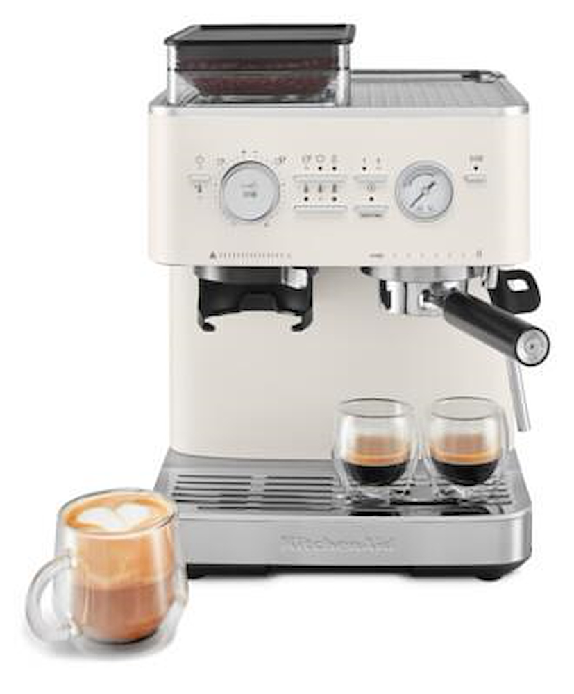 KITCHENAID 5KES6551EPL - Espressomaschine mit integriertem Mahlwerk