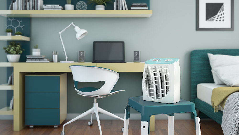 SPLENDID CALDOPOPA - CALDOPOPA 0546518 TERMOVENTILATORE 2000W 60MQ IP21 AZZURRO