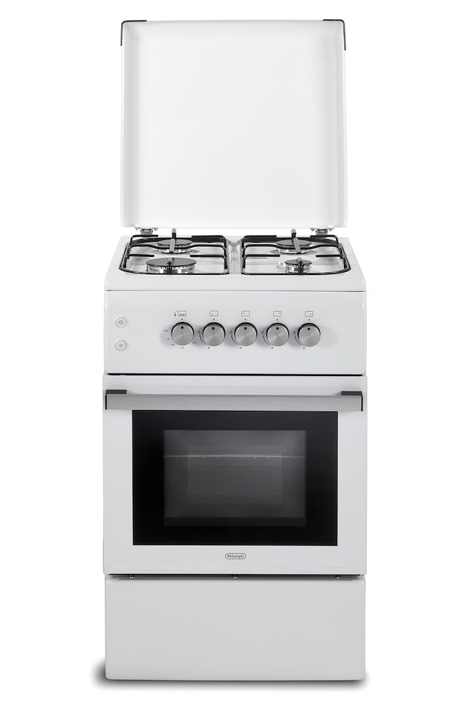 DE LONGHI DL554GW2 - Cucina 50cm Gas Bianco