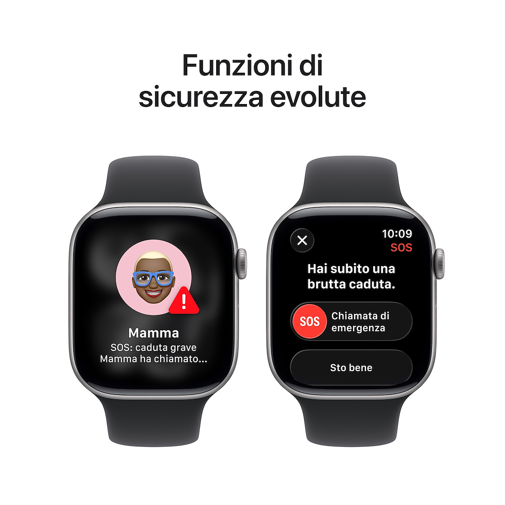 APPLE MEV44QL/A - Apple Watch 11 GPS Grau Schwarz