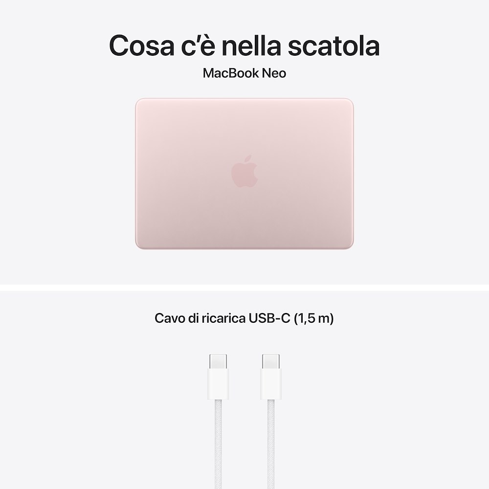 APPLE MHFJ4TA - MacBook Neo 13"A18 Pro Rosa