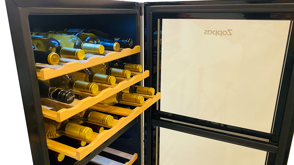 ZOPPAS HZWC54L8D - Frigo Cantina 54 Bottiglie Doppia Zona ZOPPAS HZWC54L8D - Frigo Cantina 54 Bottiglie Doppia Zona