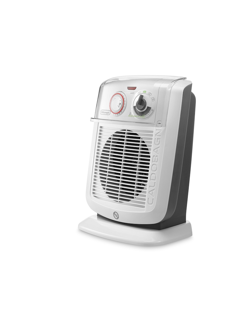 DE LONGHI HBC3052T - HBC3052T 0169865 TERMOVENTILATORE BAGNO 2200W 3LIV.POT. TIMER BIANC