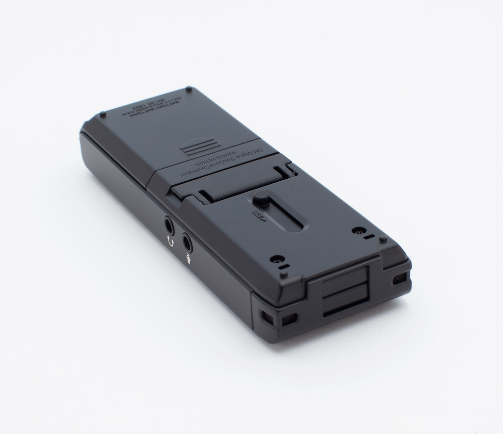 OLYMPUS WS883 - WS883 0655740 REG.PORT. 8GB MP3 PCM M.SD USB OM SYSTEM NERO