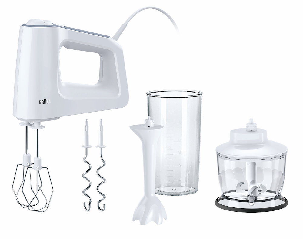 BRAUN HM3135WH - Handmixer mit 5 Geschwindigkeiten