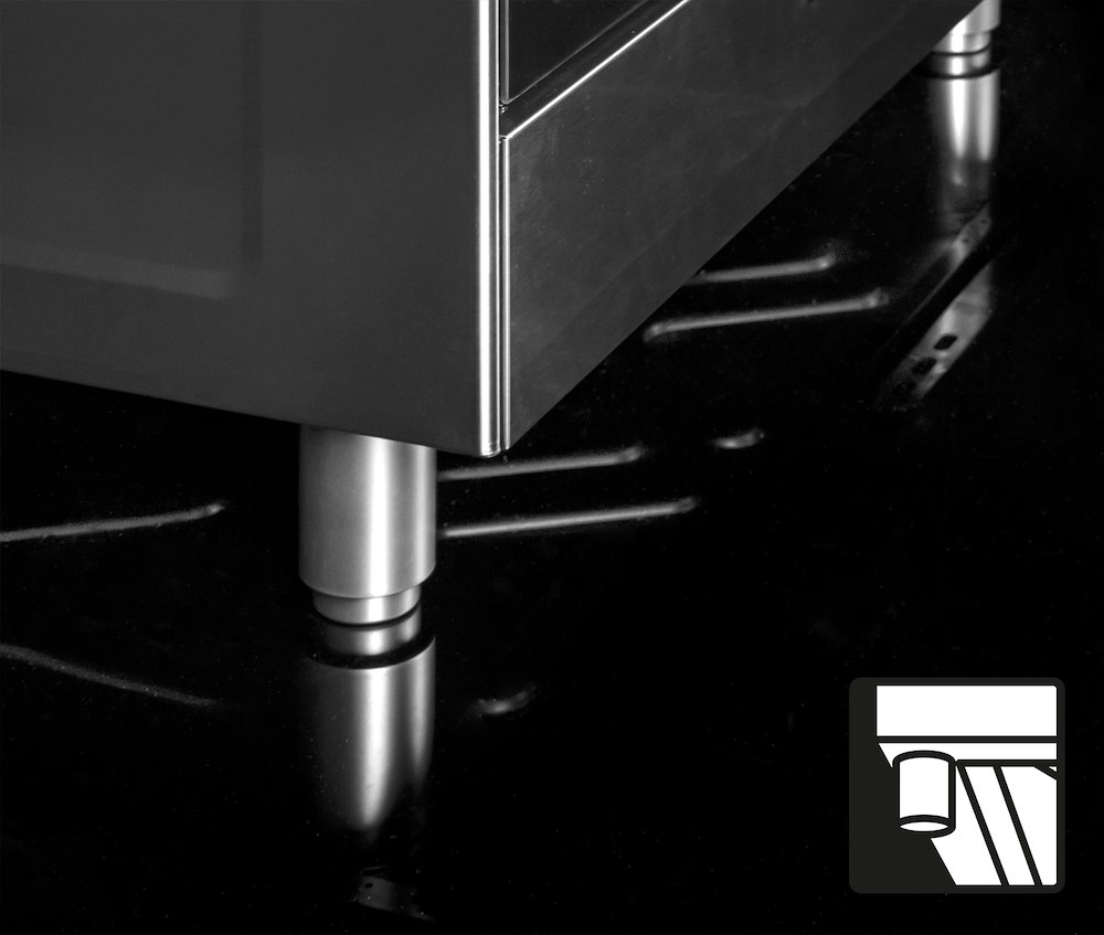 GLEM GAS DG96VI3 - 90CM Küchenherd mit Gas und Grill