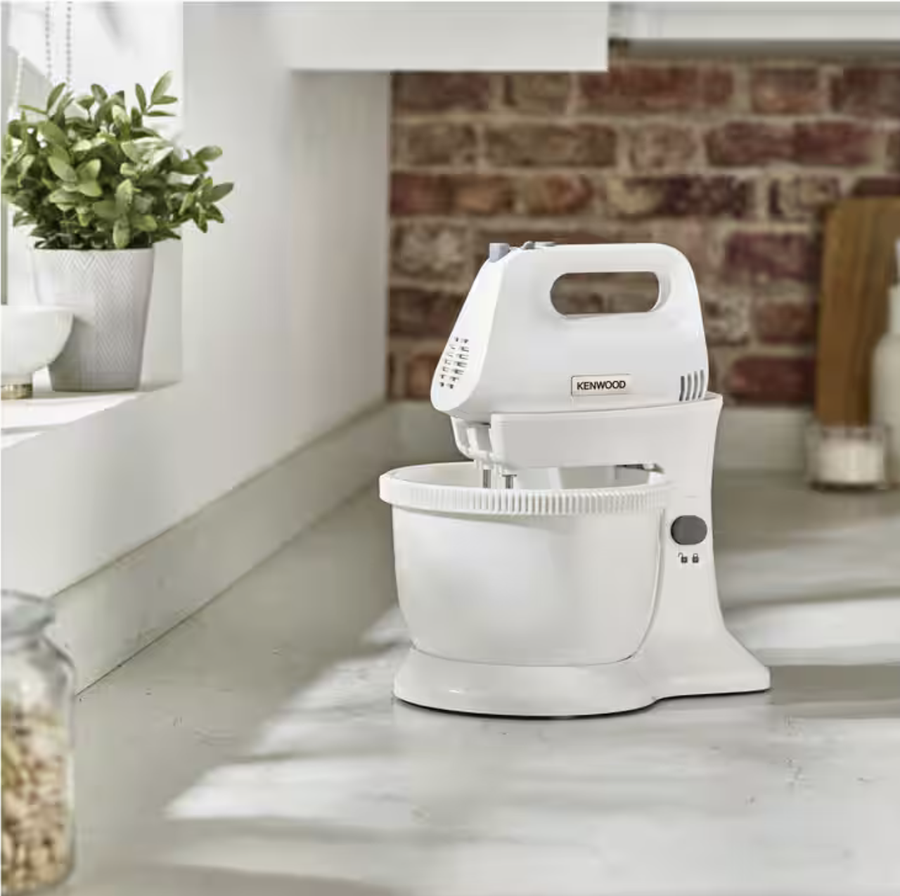 KENWOOD HMP32.A0WH - Chefette Lite Sbattitore con ciotola