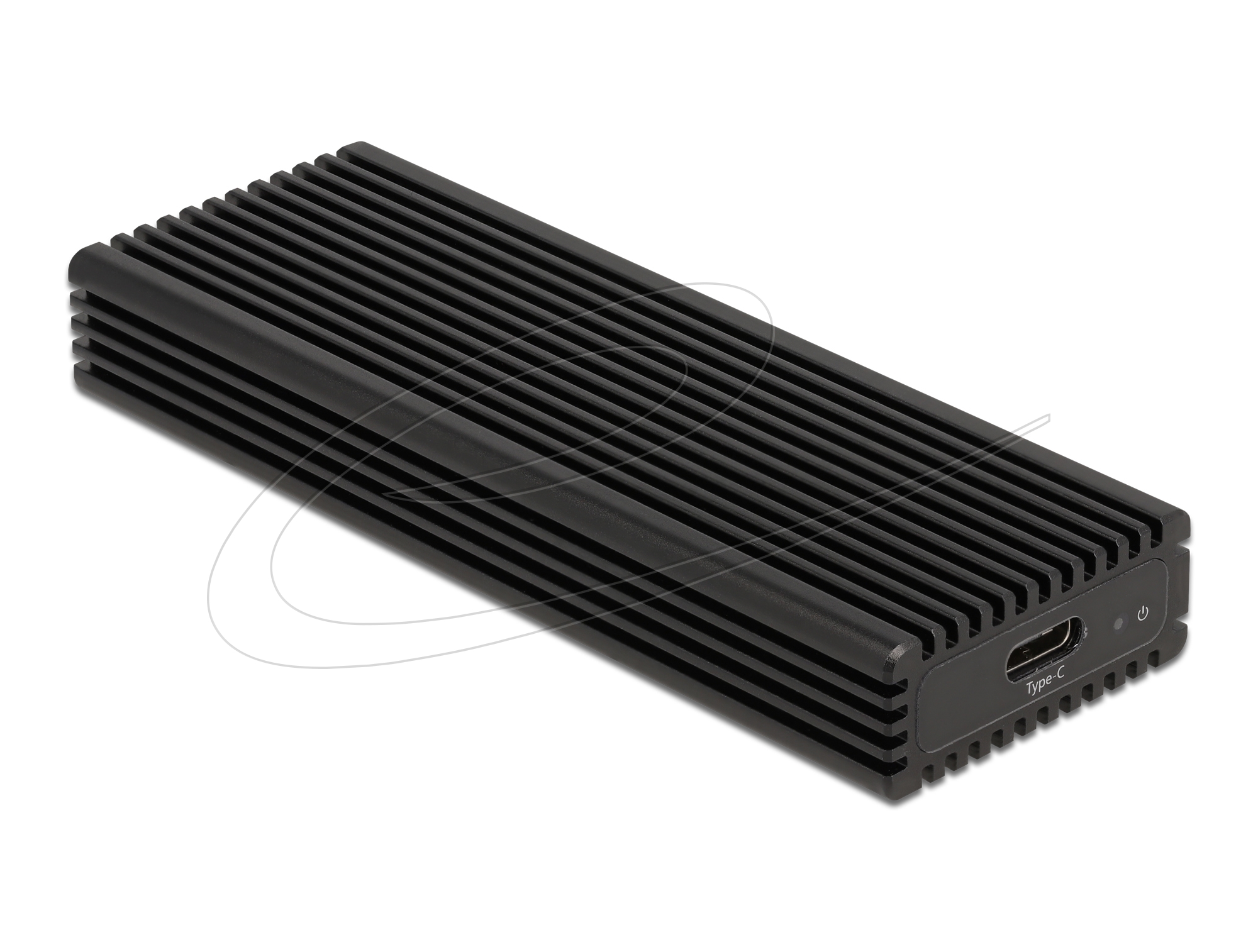 DELOCK 42004 Festplattengehäuse für M2 M.2 SSD auf USB3.2 für SATA + NVME PCIE